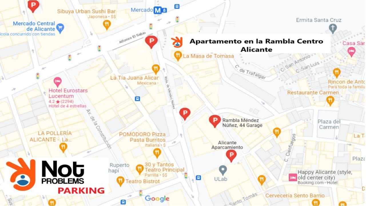 Apartamento En La Rambla Centro Alicante C 외부 사진