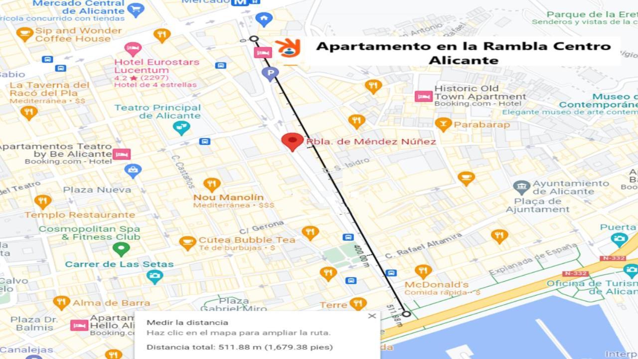 Apartamento En La Rambla Centro Alicante C 외부 사진