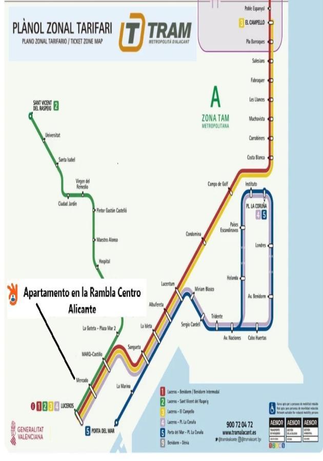 Apartamento En La Rambla Centro Alicante C 외부 사진